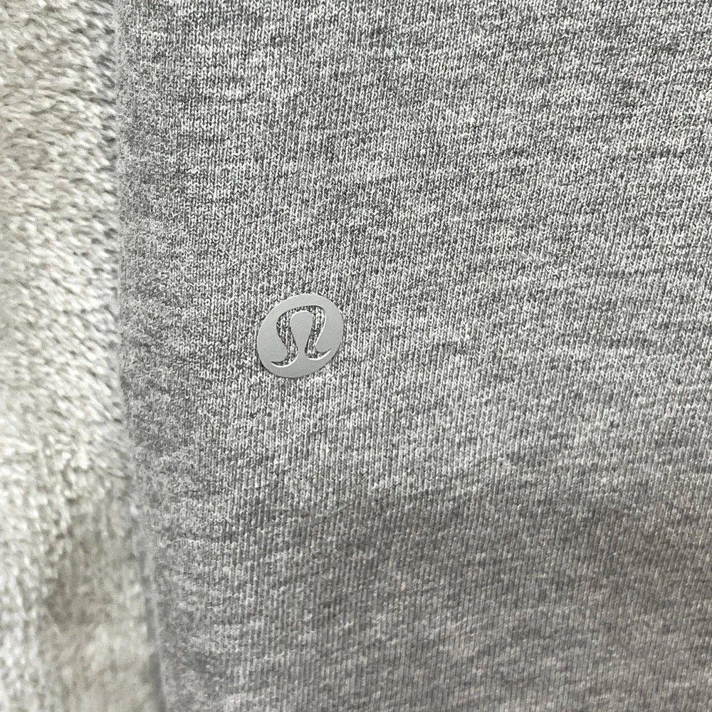 LULULEMON WARM DOWN JOGGER II Women's Size 8 Gray Sweatpants LW5btcs